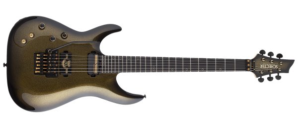 C-1 FR-S 50th Anniversary Left-Handed Electric Guitar, Gold Burst