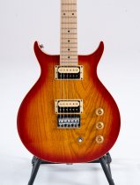 Raven Bolt-On Electric Guitar, Cherry Burst
