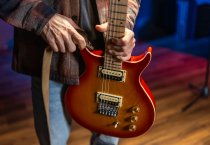 Raven Bolt-On Electric Guitar, Cherry Burst