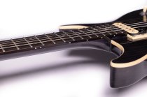 Hawk Neck-Through Electric Guitar, Transparent Black