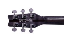 Hawk Neck-Through Electric Guitar, Transparent Black