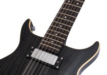 Hawk 12-String Neck-Through Electric Guitar, Transparent Black
