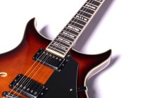 Semi-Hollow Electric Guitar, Tobacco Burst
