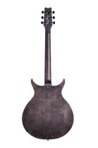 Semi-Hollow Electric Guitar, Transparent Black