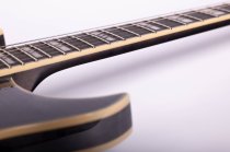 Semi-Hollow Electric Guitar, Transparent Black