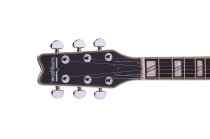 Semi-Hollow Electric Guitar, Transparent Black