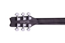 Semi-Hollow Electric Guitar, Transparent Black