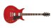 Semi-Hollow Electric Guitar, Transparent Red