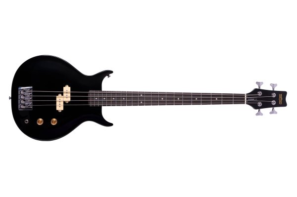 Scavenger Bass Bolt-On Electric Guitar, Black