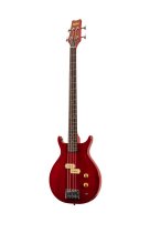 Scavenger Bass Bolt-On Electric Guitar, Red