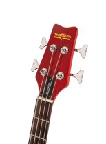 Scavenger Bass Bolt-On Electric Guitar, Red