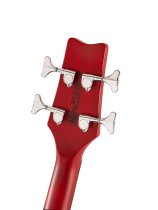 Scavenger Bass Bolt-On Electric Guitar, Red