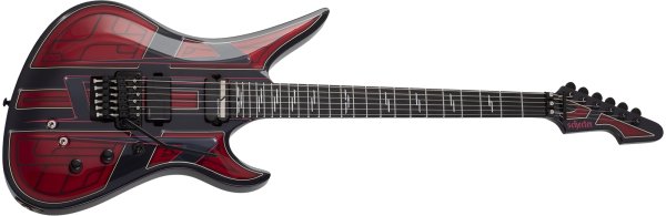 Avenger FR-S Przym Vespid Electric Guitar, Metallic Red