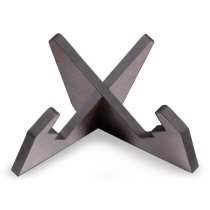 Elite Series Guitar Furniture X Stand, Brown