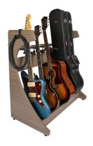 Elite Five Electric / Acoustic Guitar Rack, Grey