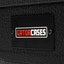 Hard Shell Wood Case for 339-Style Guitars with Plush Interior, Black Tolex Exterior, and Lockable Latch