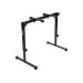 Collapsible Table Style Keyboard Stand with Carrying Strap, Black