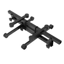 Collapsible Table Style Keyboard Stand with Carrying Strap, Black