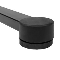 Collapsible Table Style Keyboard Stand with Carrying Strap, Black