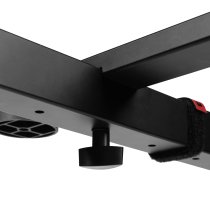 Collapsible Table Style Keyboard Stand with Carrying Strap, Black