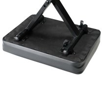 Adjustable Keyboard Bench with Steel Construction, Black