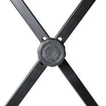 Adjustable Keyboard Bench with Steel Construction, Black