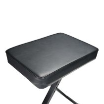 Adjustable Keyboard Bench with Steel Construction, Black