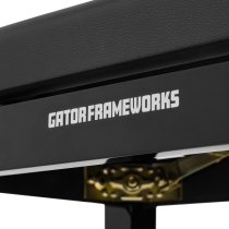 Deluxe Height Adjustable Piano Bench, Black