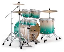 Decade Maple Artisan Series 5-Piece Drum Set, White Beach Pine Fade