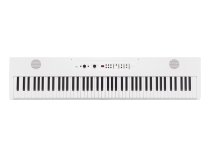 Liano Live 88-Key Digital Piano with Light Touch Action & Microphone, White
