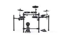 All Mesh Head Digital Drum Kit with Motorcycle Style Drum Throne