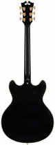 Excel DC Double Cutaway Electric Guitar with Gig Bag, Solid Black