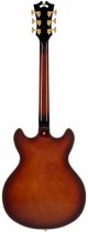 Excel DC Double Cutaway Electric Guitar with Gig Bag, Amaretto Burst