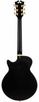 Excel SS single cutaway electric guitar with gig bag, solid black