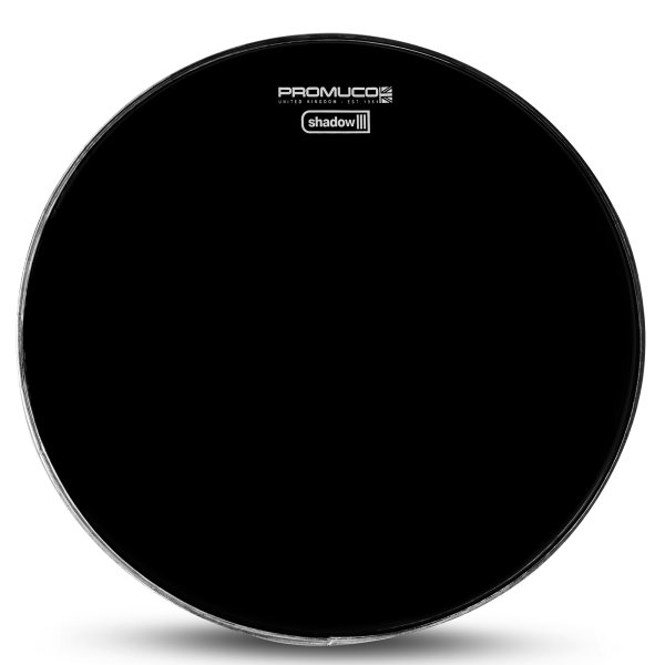 20" SHADOW Bass Drumhead, Black