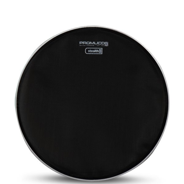 14" STEALTH Drumhead, Black Mesh