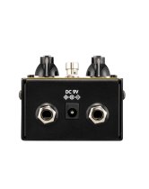 Fuzz Guitar Effects Pedal with Volume, Fuzz, Tone Cut, Bass Cut, and Crunch/Fuzz Controls