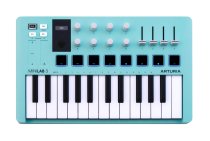 Limited Edition Portable 25-Key MIDI Controller, Aquamarine