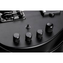 Starstream Artist Headless Electric Bass Guitar, Black