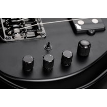 Starstream 5-String Headless Electric Bass Guitar, Black