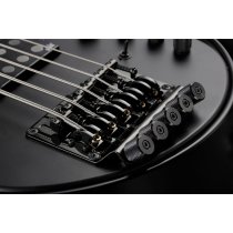 Starstream 5-String Headless Electric Bass Guitar, Black