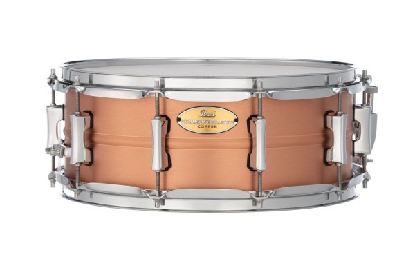 14"x5.5" Copper Shell Snare Drum, Brushed Copper