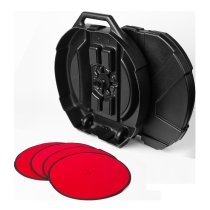 24” Hard Shell Cymbal Case with Wheels