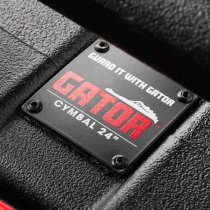 24” Hard Shell Cymbal Case with Wheels