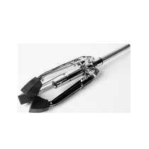 Air Glide Drum Throne Saddle Seat, Black