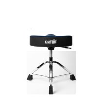 Air Glide Drum Throne Saddle Seat, Blue