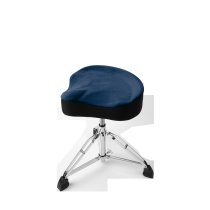 Air Glide Drum Throne Saddle Seat, Blue