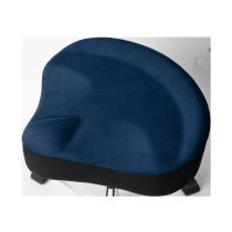 Air Glide Drum Throne Saddle Seat, Blue