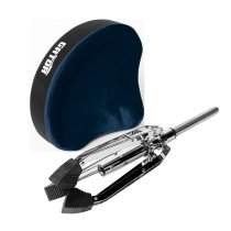 Air Glide Drum Throne Saddle Seat, Blue