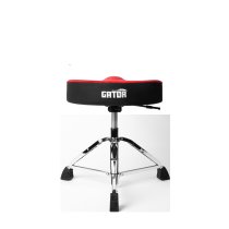 Air Glide Drum Throne Saddle Seat, Red